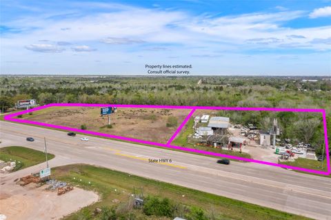 Vacant Land For Sale - 16123 Highway 6<br/> Rosharon, TX 77583