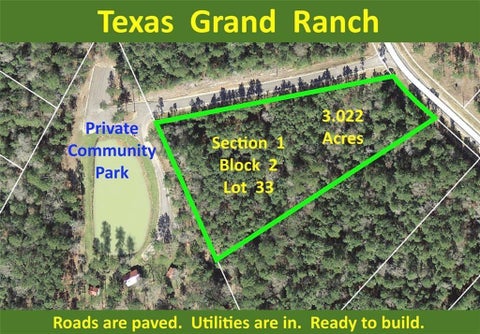 Vacant Land For Sale - 1-2-33 Dedication Trail<br/> Huntsville, TX 77340