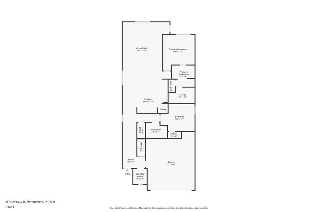 Photo of 567 Dalloway Street, Conroe, TX 77316 (MLS # 15757277)
