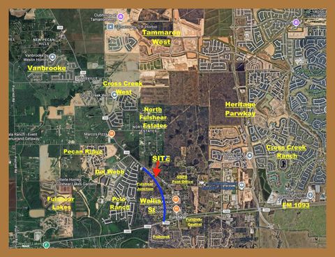 Vacant Land For Sale - 000 Wallis Street<br/> Fulshear, TX 77441