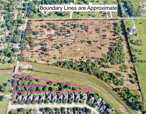 Photo of 0 Avenue J - Lot 11, Santa Fe, TX 77510 (MLS # 36195459)