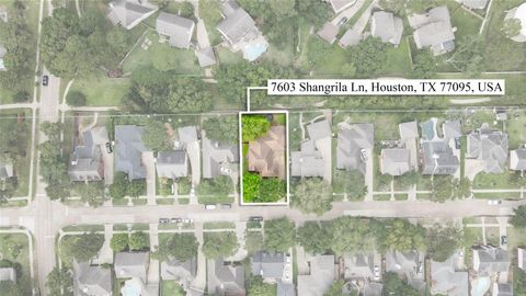 Tiny photo for 7603 Shangrila Lane, Houston, TX 77095 (MLS # 18524999)