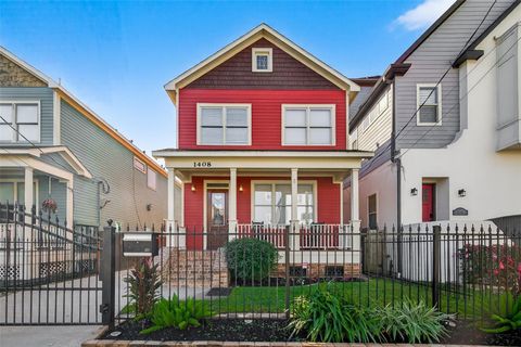 Photo of 1408 W 25th Street, Houston, TX 77008 (MLS # 83542920)