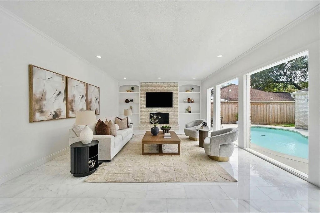 Photo of 10103 Briar Forest Drive, Houston, TX 77042 (MLS # 77365185)