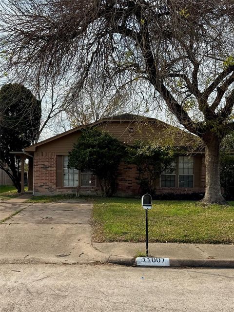 Tiny photo for 11007 Crinkleawn Drive, Houston, TX 77086 (MLS # 87486636)