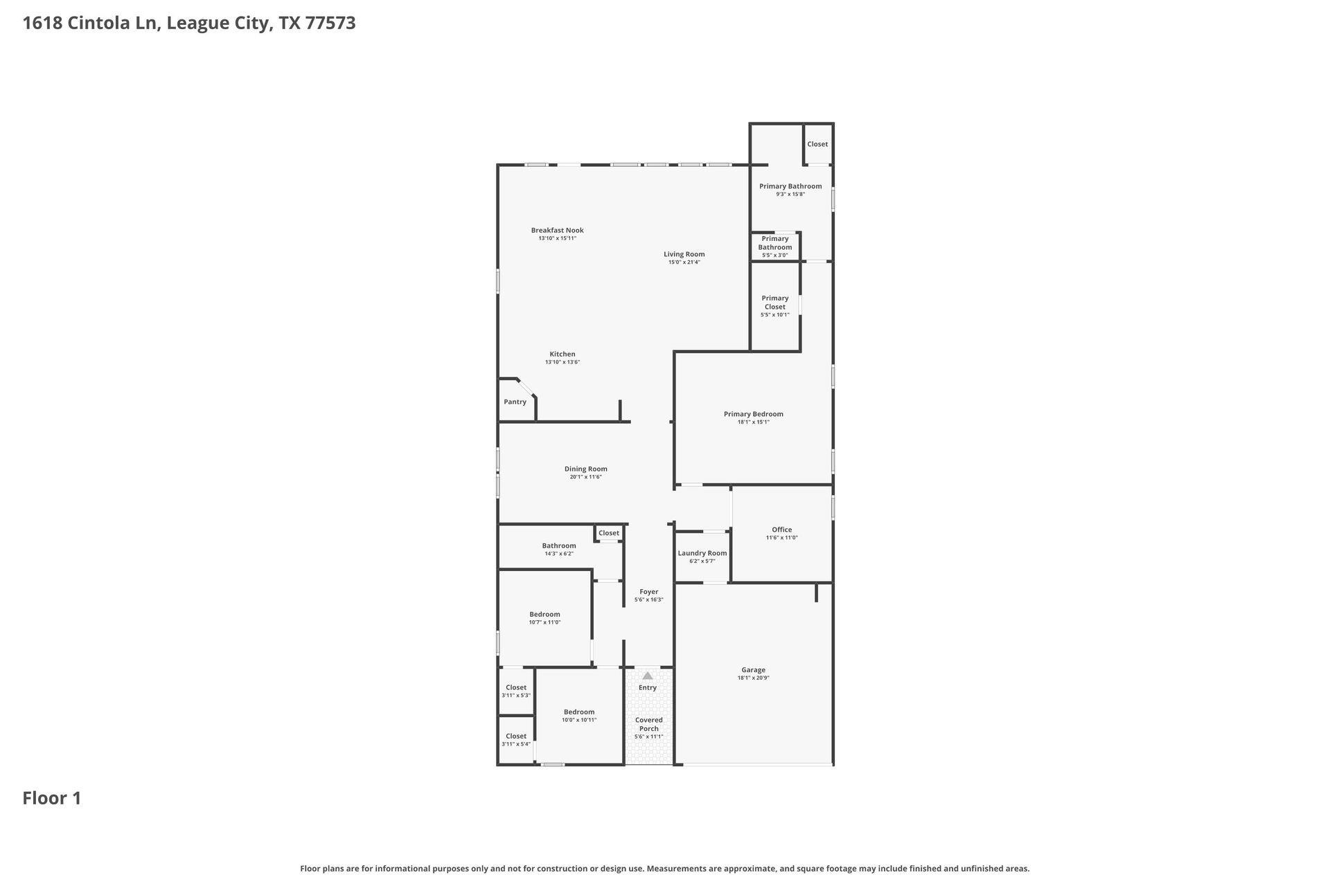 1618 Cintola Lane