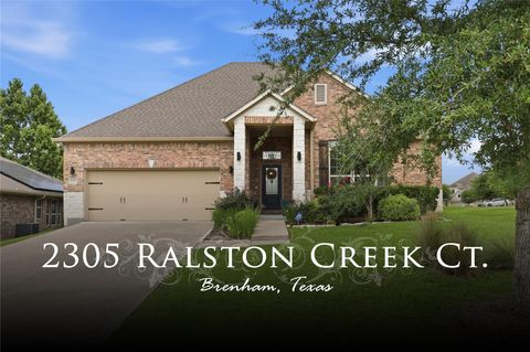 Photo of 2305 Ralston Creek Court, Brenham, TX 77833 (MLS # 86946566)