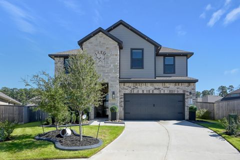 Tiny photo for 1626 Happy Valley Street, Montgomery, TX 77316 (MLS # 41815669)