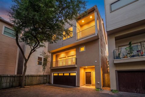 Photo of 5209 Schuler Street #D, Houston, TX 77007 (MLS # 10947647)