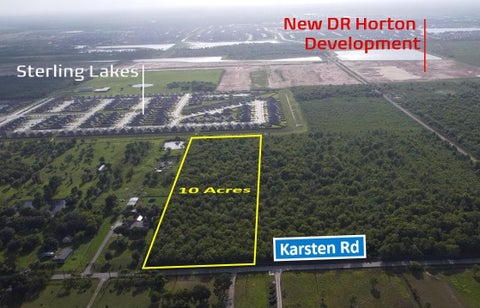 Photo of TBA Karsten Road, Manvel, TX 77583 (MLS # 73089867)