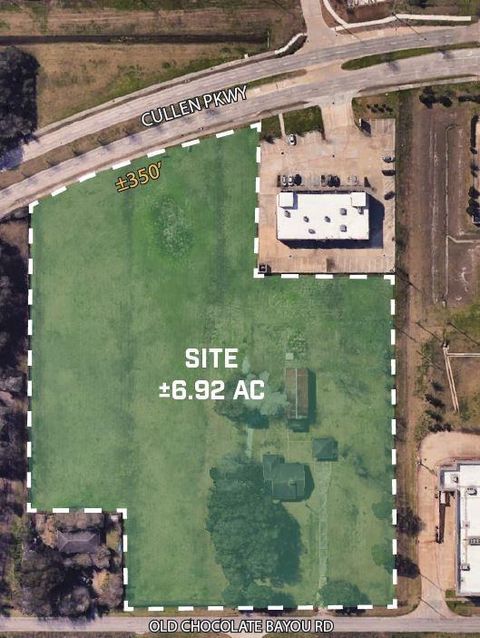Vacant Land For Sale - 2830 Old Chocolate Bayou Road<br/> Pearland, TX 77584