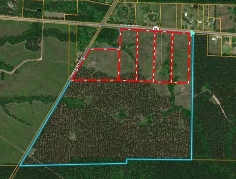 Vacant Land For Sale - 9770 N State Hwy 94<br/> Groveton, TX 75845
