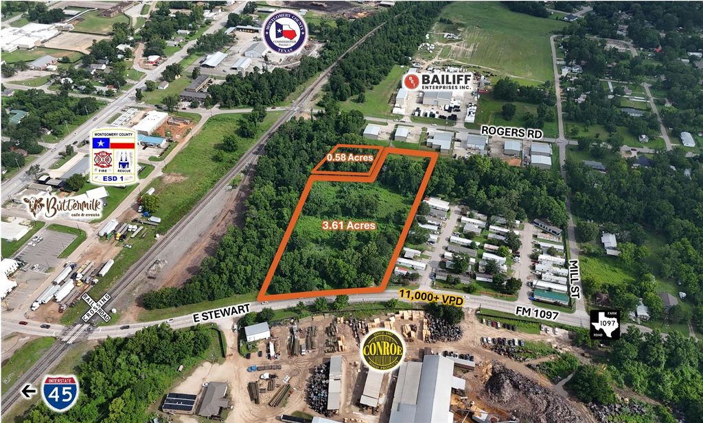Photo of 0 W Rogers St, Willis, TX 77318 (MLS # 37851562)