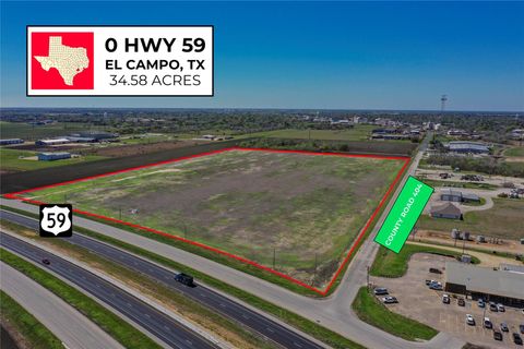 Vacant Land For Sale - Hwy 59 Road<br/> Wharton County, El Campo, TX 77437