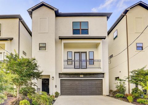 Photo of 1057 W 25th Street #A, Houston, TX 77008 (MLS # 58253858)