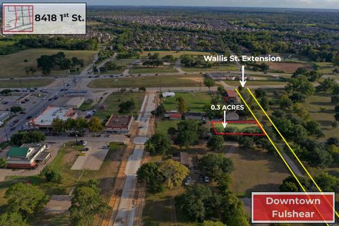 Vacant Land For Sale - 8418 First Street<br/> Fulshear, TX 77441