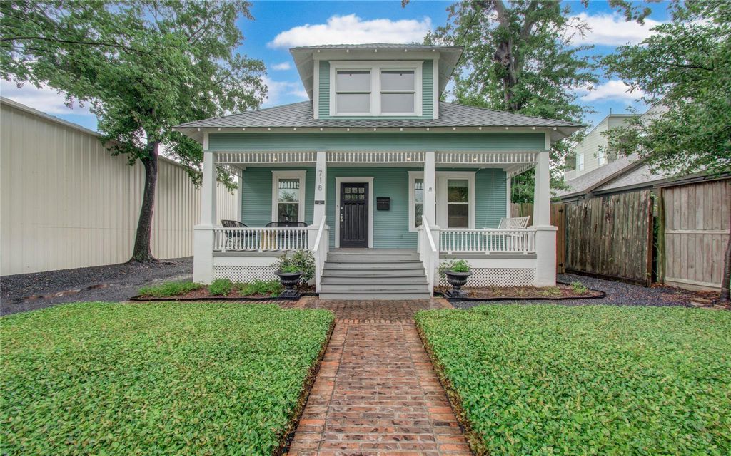 Photo of 718 W 17th Street, Houston, TX 77008 (MLS # 94091330)