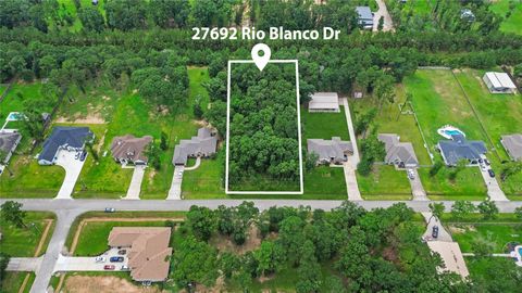 Vacant Land For Sale - 27692 Rio Blanco Drive<br/> Splendora, TX 77372