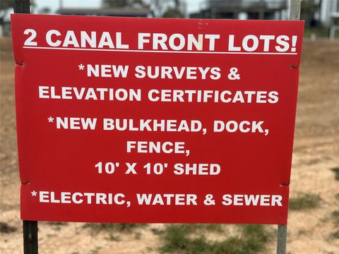 Vacant Land For Sale - 2410 & 2411 Gulfview Drive<br/> Matagorda County, Sargent, TX 77414