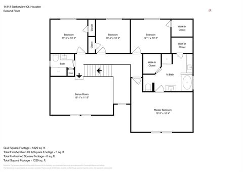 Tiny photo for 14118 Barkerview Court, Houston, TX 77084 (MLS # 7212953)