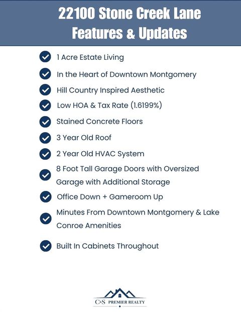 Tiny photo for 22100 Stone Creek Lane, Montgomery, TX 77316 (MLS # 15490462)