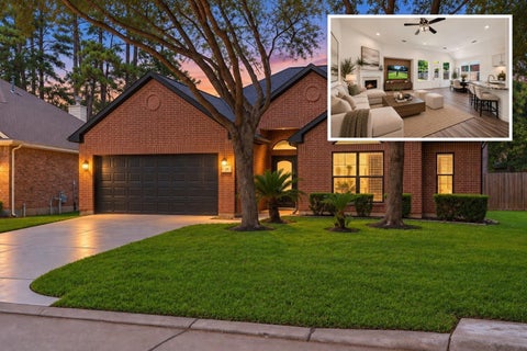Photo of 18 Griffin Hill Court, The Woodlands, TX 77382 (MLS # 16961084)
