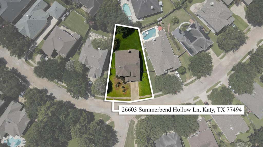 Photo of 26603 Summerbend Hollow Lane, Katy, TX 77494 (MLS # 26683093)