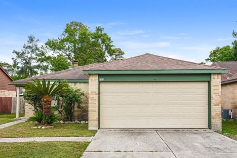 Photo of 7010 Foxmont Lane, Humble, TX 77338 (MLS # 48748999)