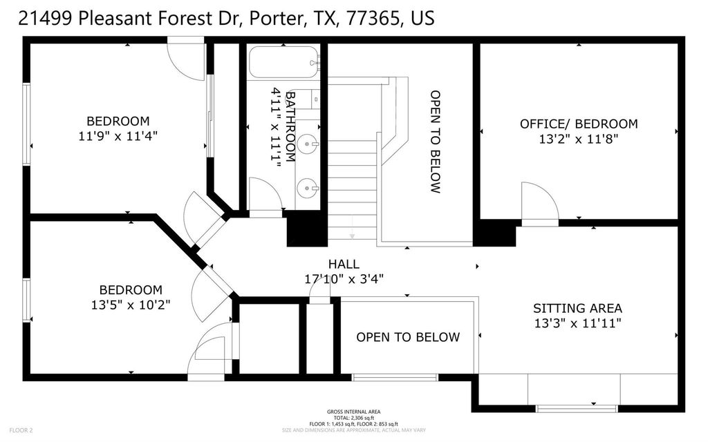 Photo of 21499 Pleasant Forest Bend, Porter, TX 77365 (MLS # 70392272)