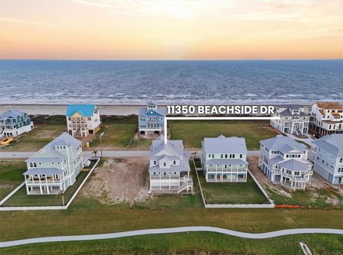 Photo of 11350 Beachside Drive, Galveston, TX 77554 (MLS # 73922841)