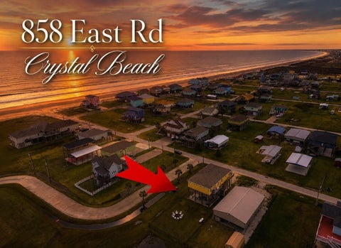 Photo of 858 East Road, Crystal Beach, TX 77650 (MLS # 25866341)