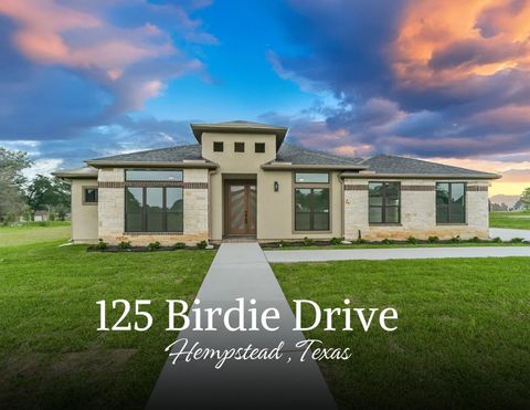 Photo of 125 Birdie Drive, Hempstead, TX 77445 (MLS # 73659210)