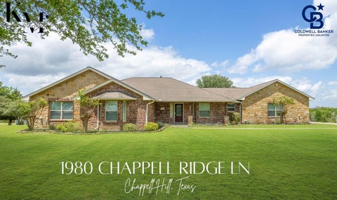 Homes For Sale - 1980 Chappell Ridge Ln Ln<br/> Washington County, Chappell Hill, TX 77426
