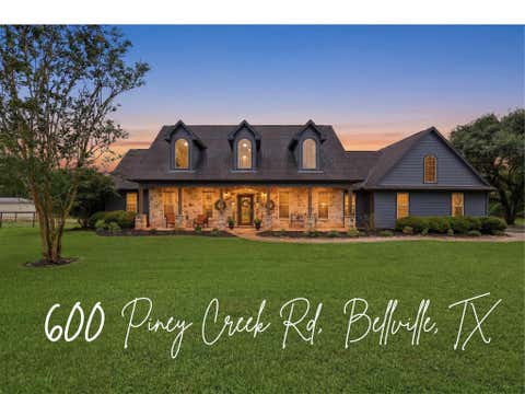 Photo of 600 Piney Creek Road, Bellville, TX 77418 (MLS # 41534649)