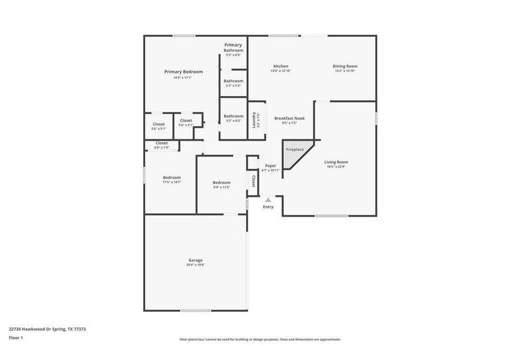 Photo of 22730 Hawkwood Drive, Spring, TX 77373 (MLS # 61545953)