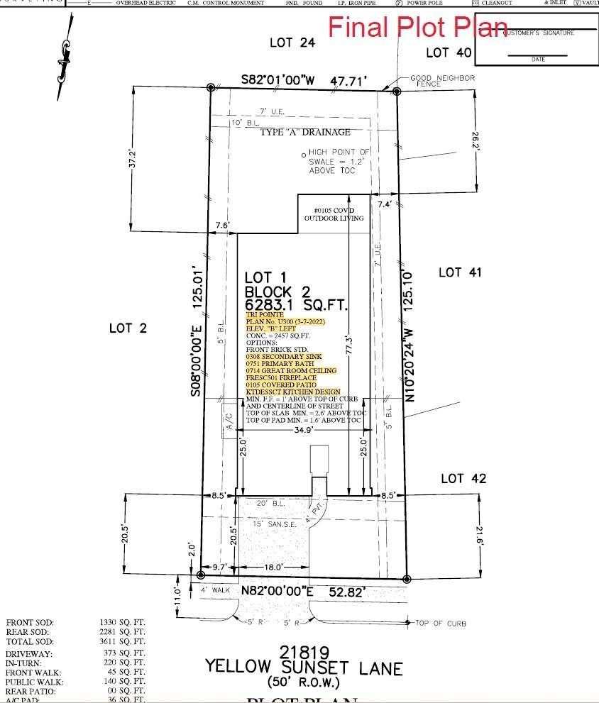 21819 Yellow Sunset Lane