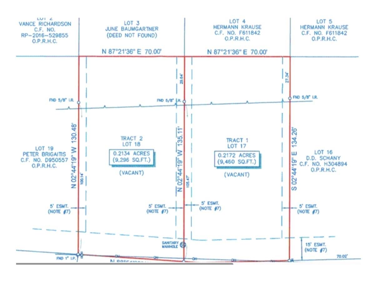 2 lots ready to build on!