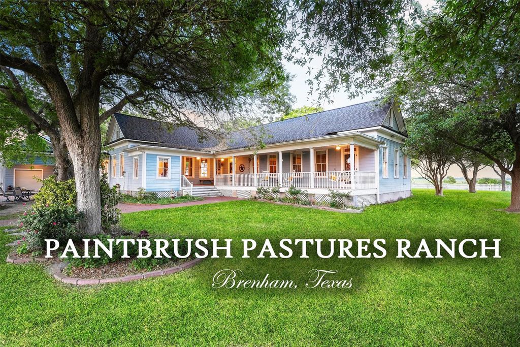 Photo of 9058 Sam Houston Road, Brenham, TX 77833 (MLS # 74904989)