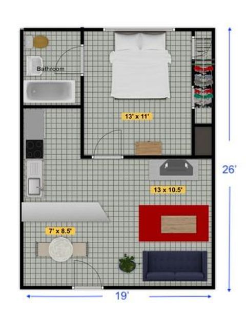 Tiny photo for 4321 Hazard Street #2, Houston, TX 77098 (MLS # 3955713)