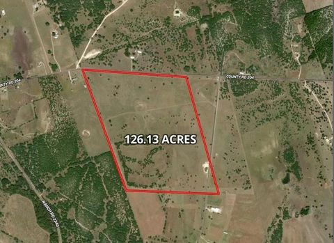 Vacant Land For Sale - 126 ACRES County Road 204<br/> Burnet, TX 78611