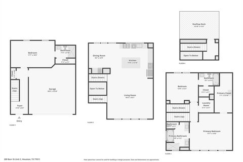 Tiny photo for 209 Burr Street #C, Houston, TX 77011 (MLS # 96343044)