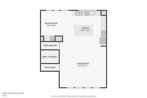 Tiny photo for 209 Burr Street #C, Houston, TX 77011 (MLS # 96343044)