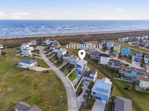 Photo of 4118 Defender Lane, Galveston, TX 77554 (MLS # 34393951)