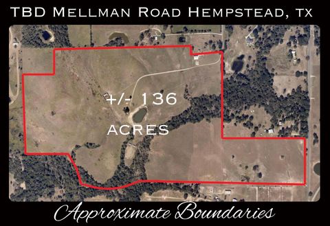 TBD Mellman Road Hempstead TX 77445