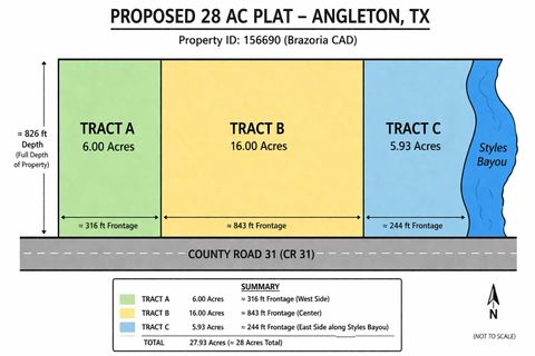 Vacant Land For Sale - County Road 31<br/> Angleton, TX 77515