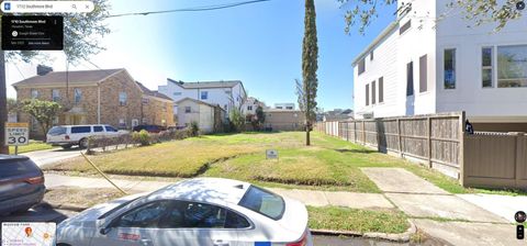 Vacant Land For Sale - 1712 Southmore Boulevard<br/> Houston, TX 77004