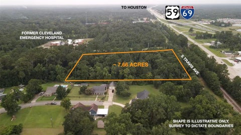 Vacant Land For Sale - 1017 S Travis Avenue<br/> Liberty County, Cleveland, TX 77327