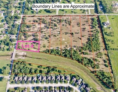 Photo of 0 Avenue J - Lot 4, Santa Fe, TX 77510 (MLS # 88032072)