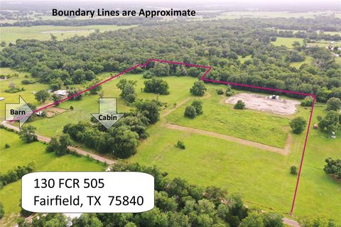 Vacant Land For Sale - 130 Fcr 505<br/> Fairfield, TX 75840
