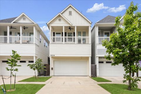 Photo of 1231 Waverly Street #A, Houston, TX 77008 (MLS # 64288894)